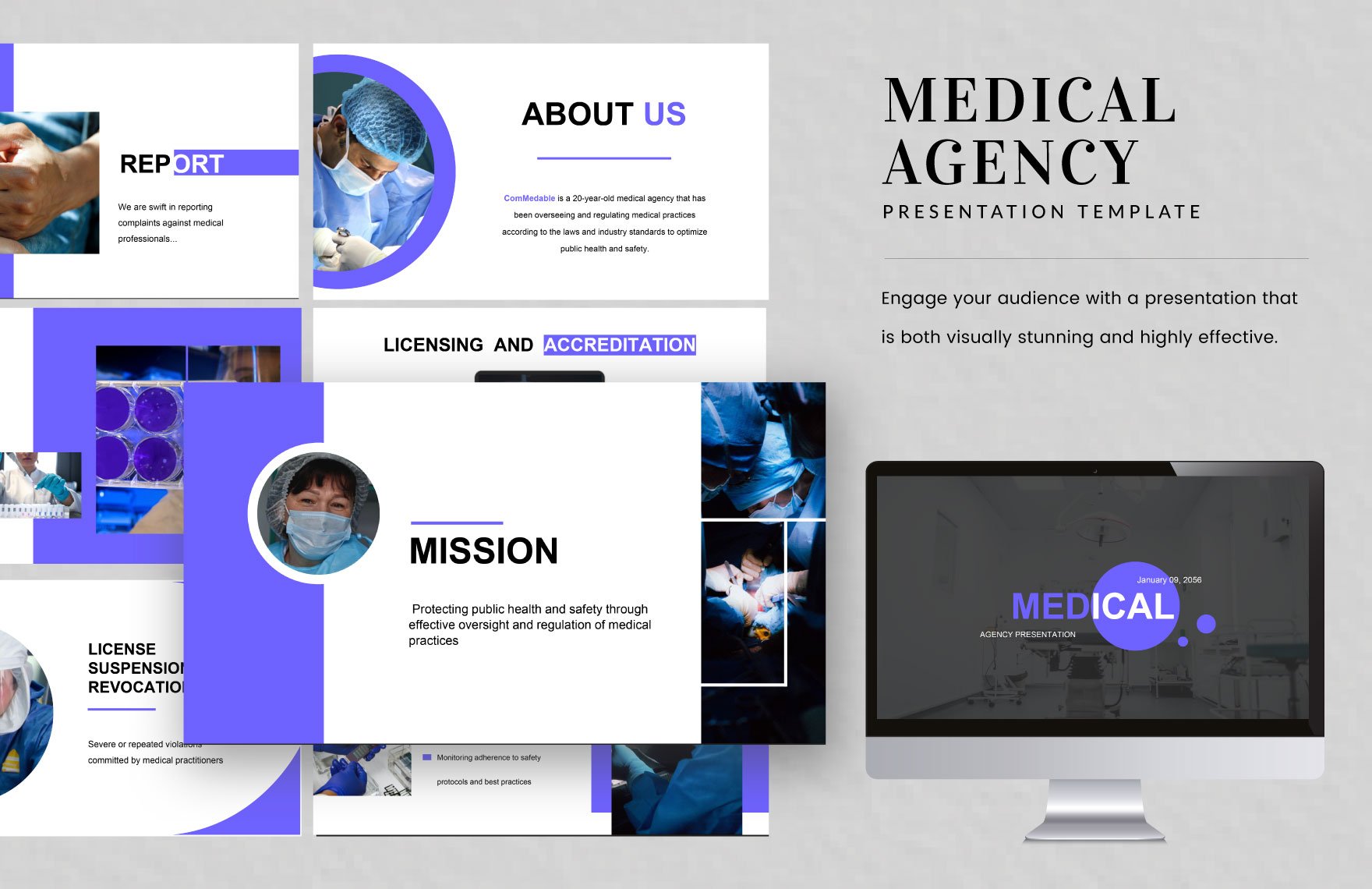 Medical Agency Presentation Template