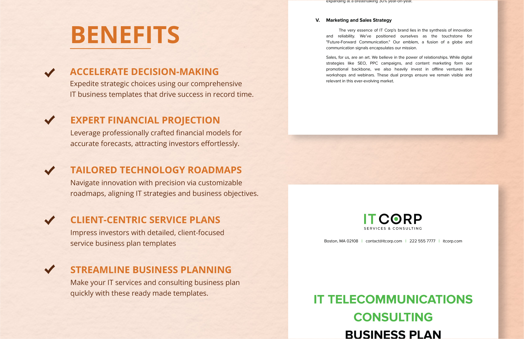business plan sample for telecommunications