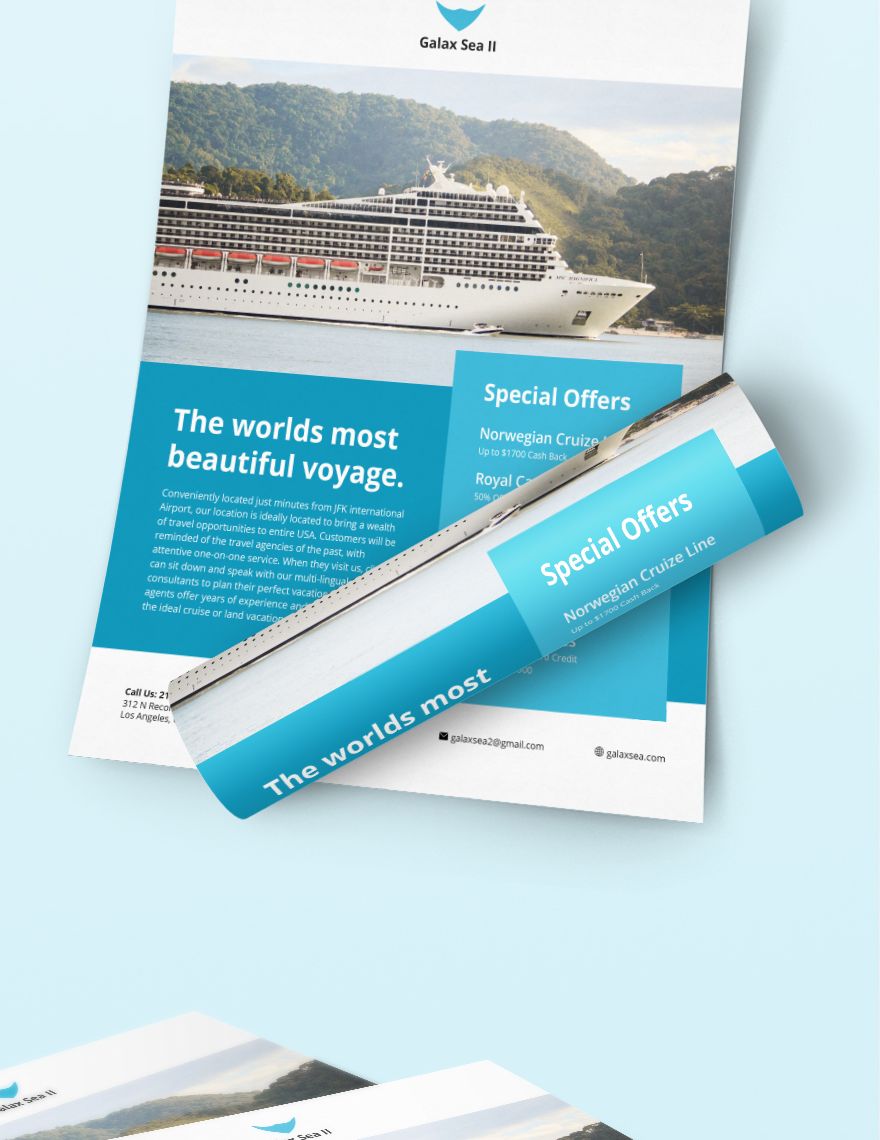 Cruise Flyer Template