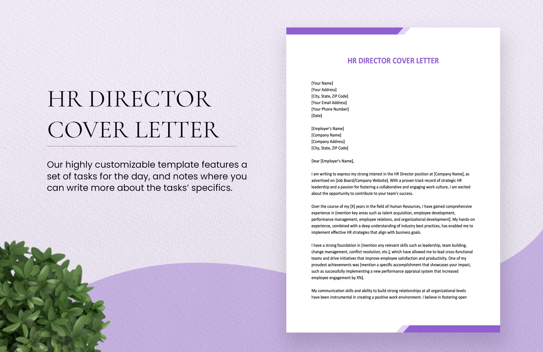 Hr Director Cover Letter In Word Google Docs Download Template Net   Hr Director Cover Letter Isih3 