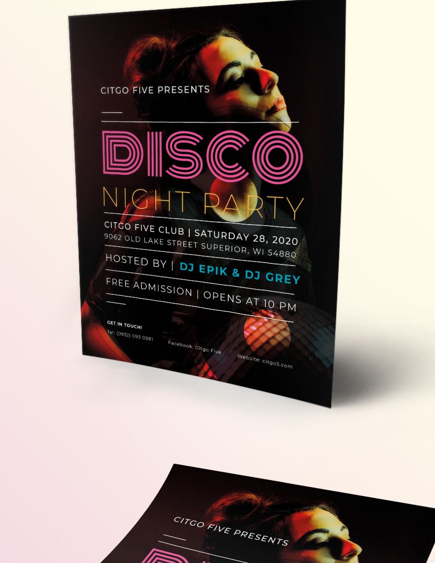Disco Flyer 