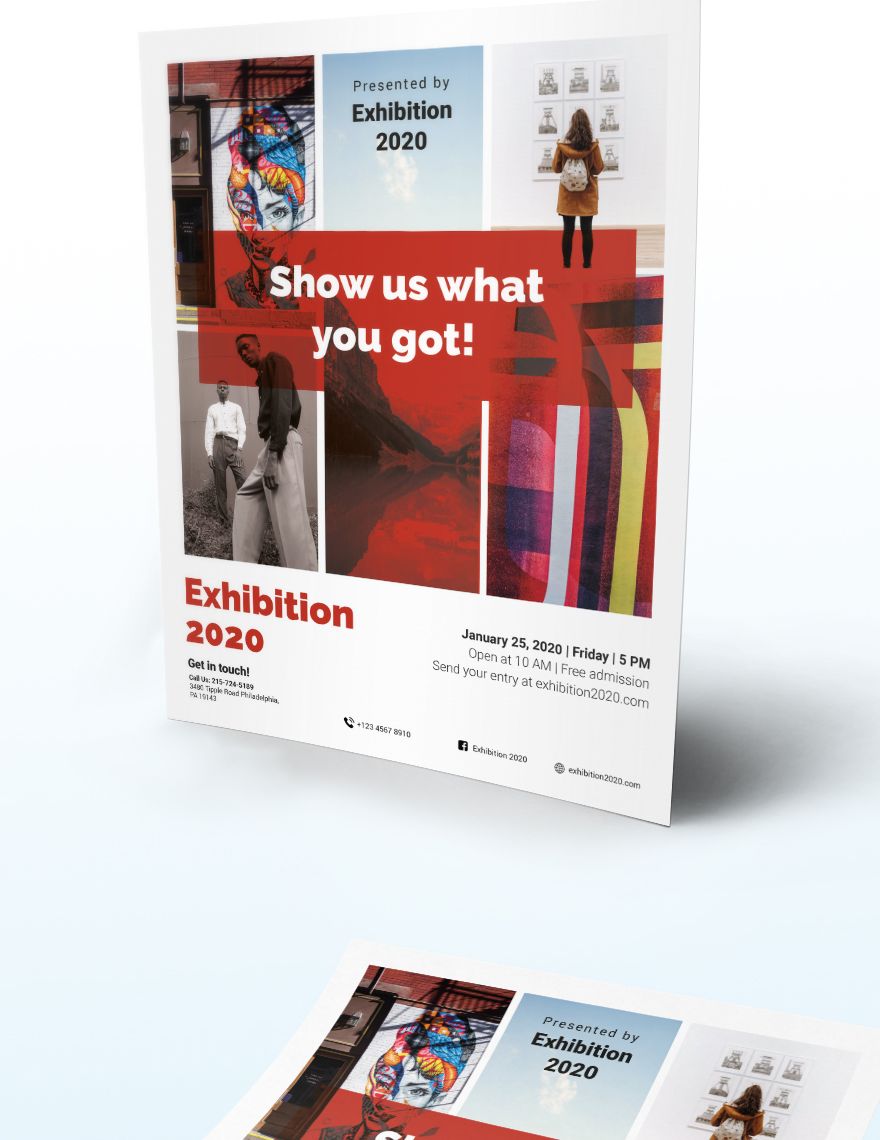 Exhibition Flyer Template
