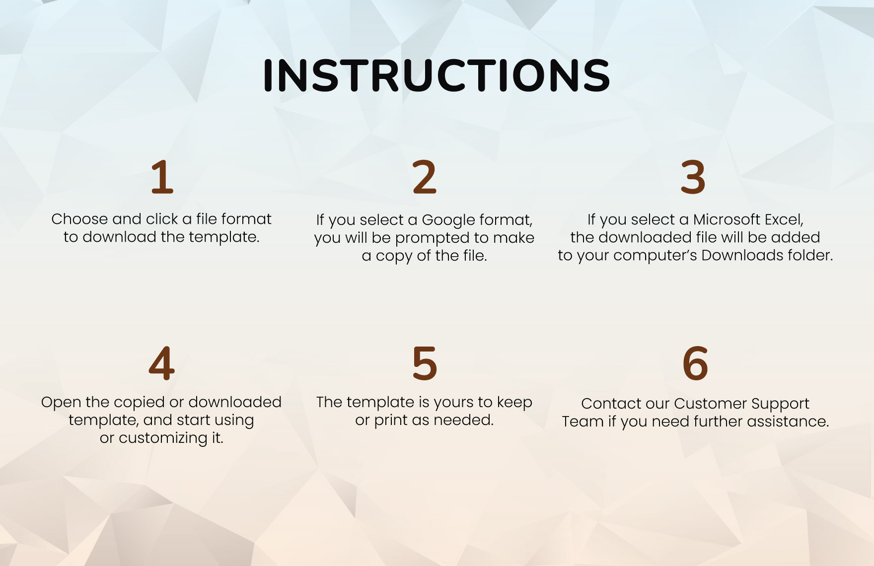 New Home Checklist Template