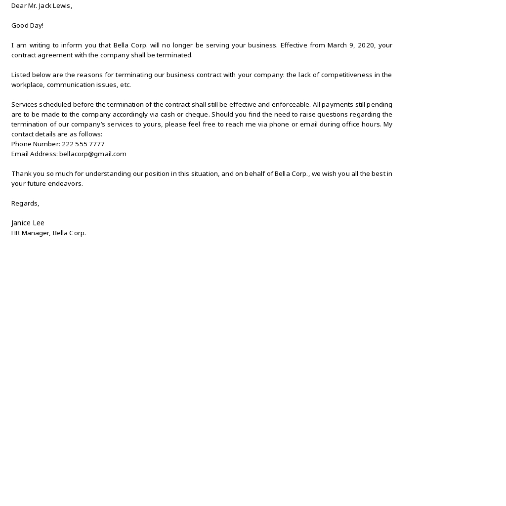 123 Firing Termination Word Templates Free Downloads Template Net 123 Firing Termination Word Templates Free Downloads Template Net