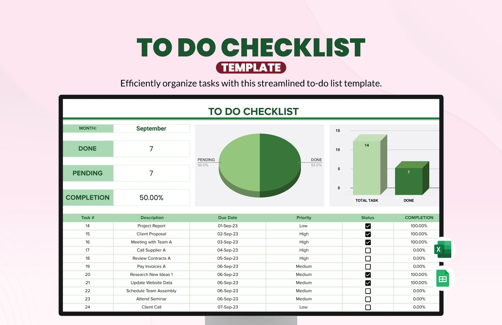 To Do Checklist Template