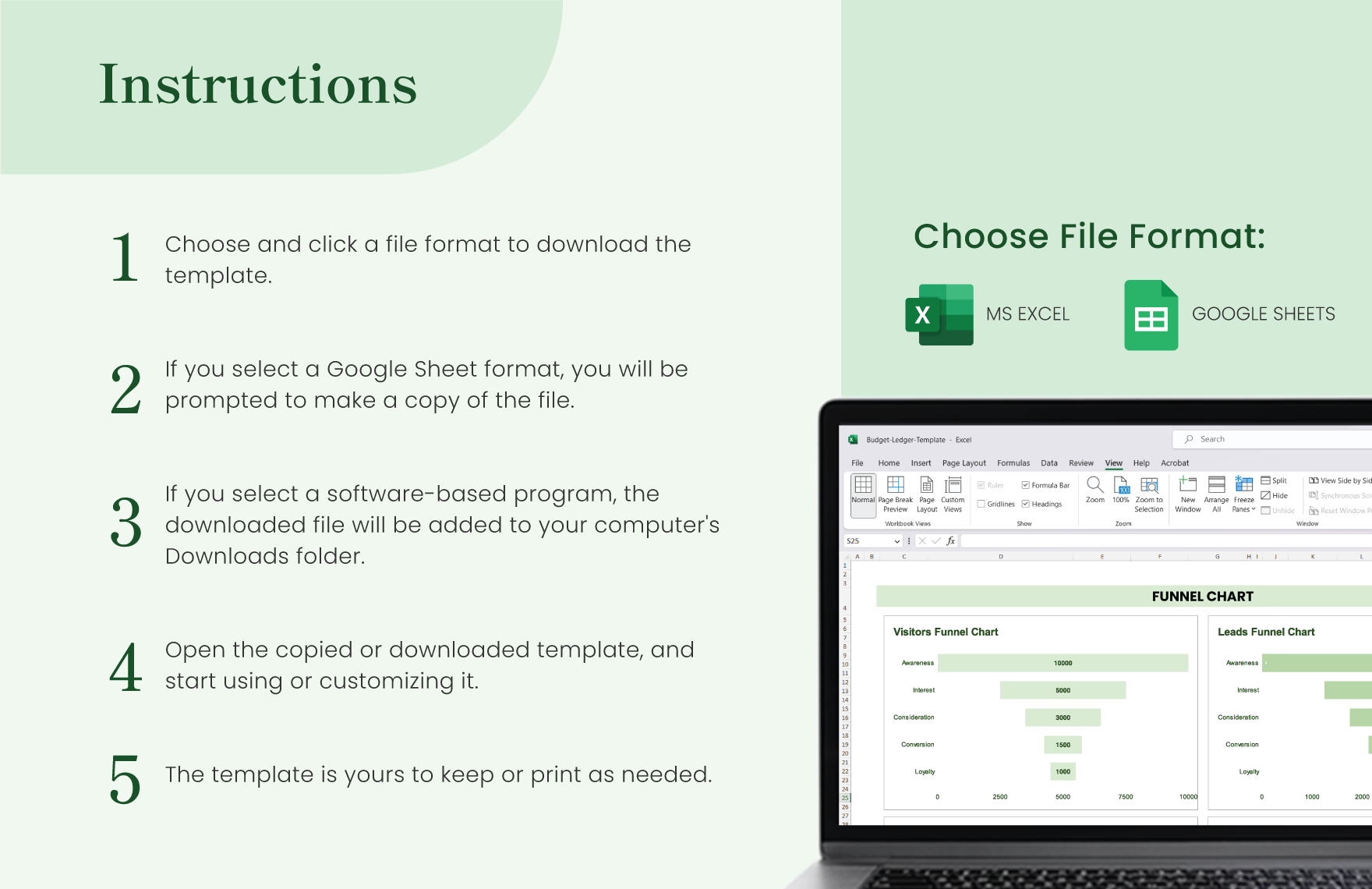 Funnel Chart Template