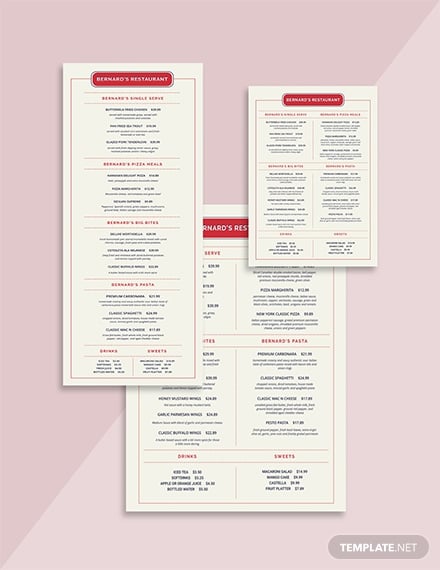 simple family restaurant menu 02 1x