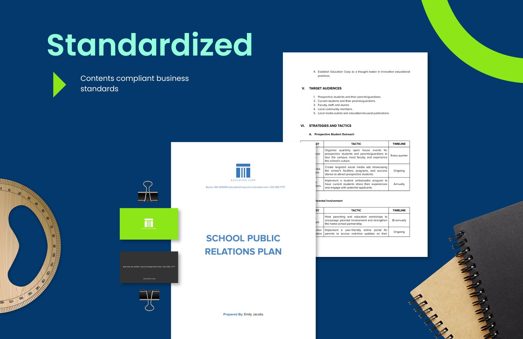 10 Education Public Relations Template Bundle