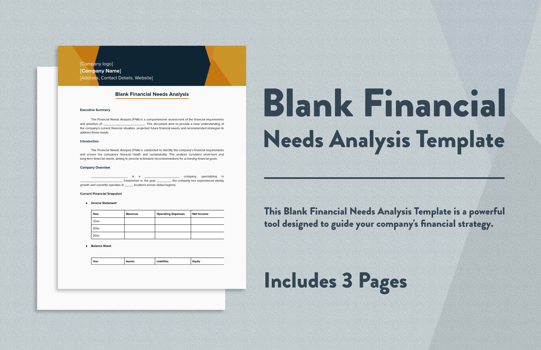 Free Training Need Analysis Templates Editable And Printable Free Training Need Analysis Templates Editable And Printable