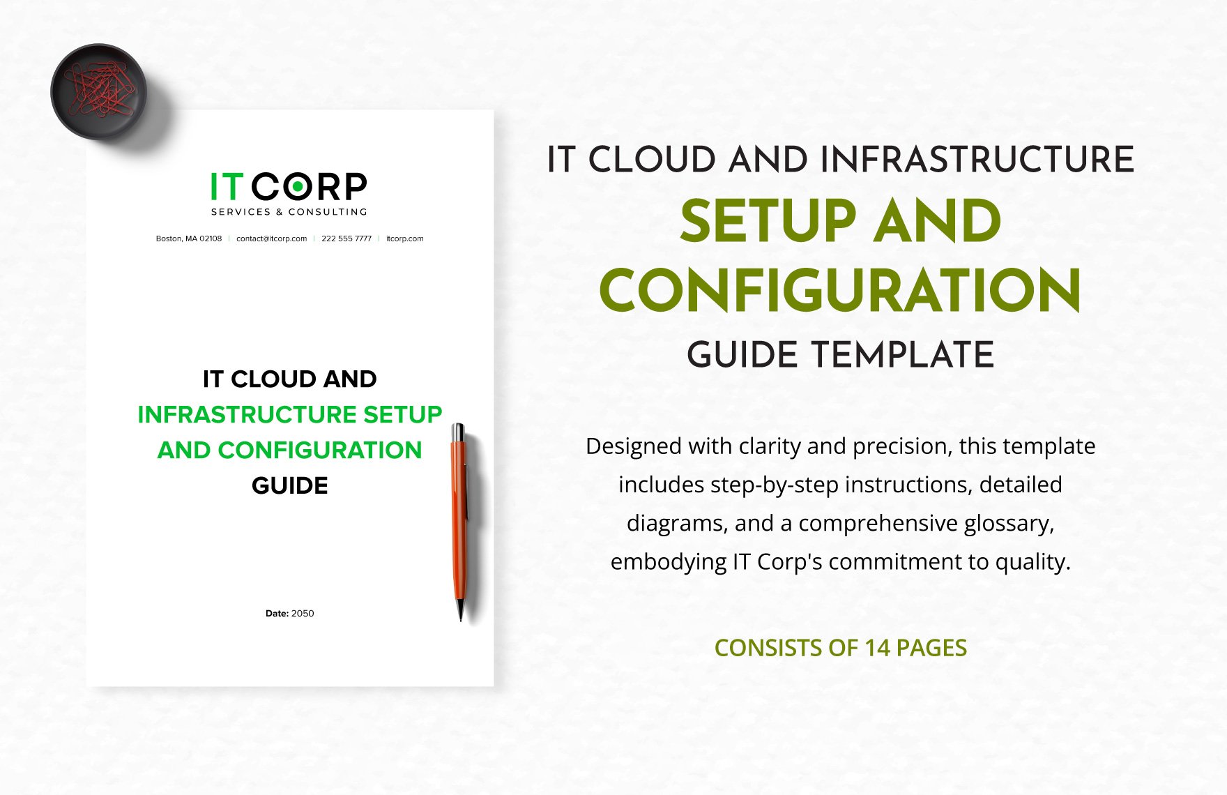IT Cloud and Infrastructure Setup and Configuration Guide Template