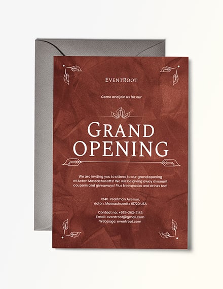 FREE Office Opening Invitation Card Template: Download 537+ Invitations