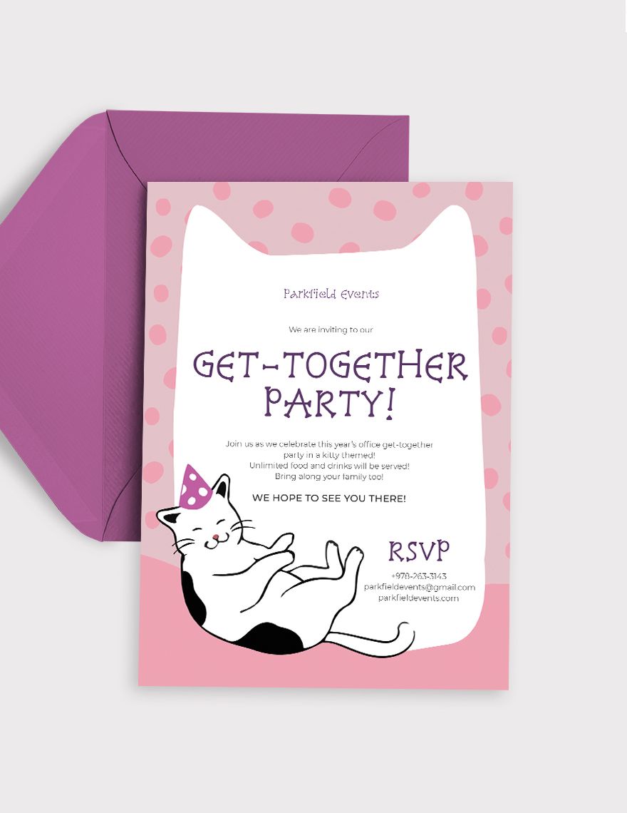 Kitty Party Invitation Card