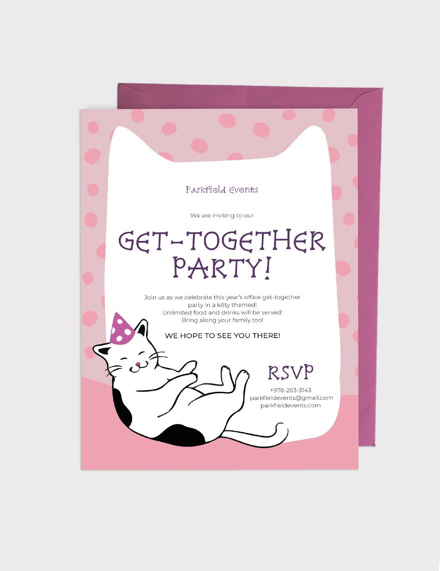 Kitty Party Invitation Card