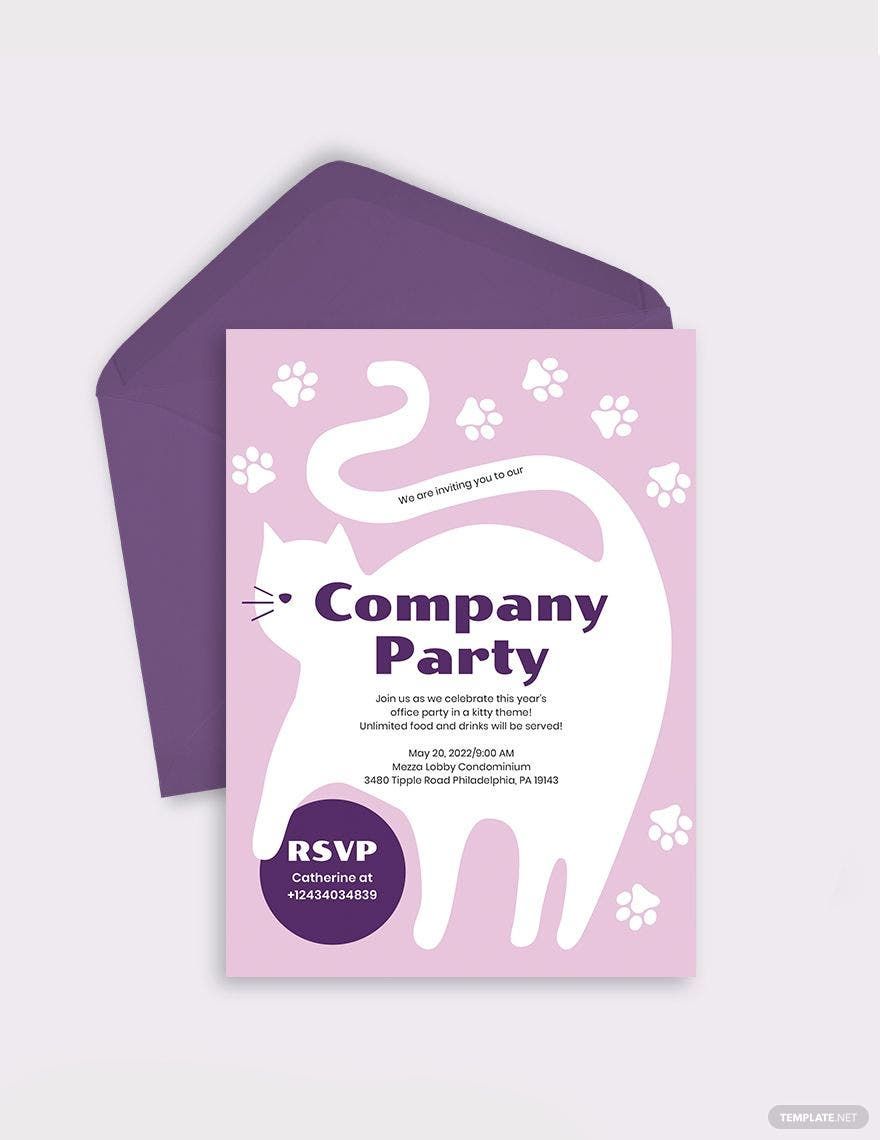 Kitty Party Invitation Template