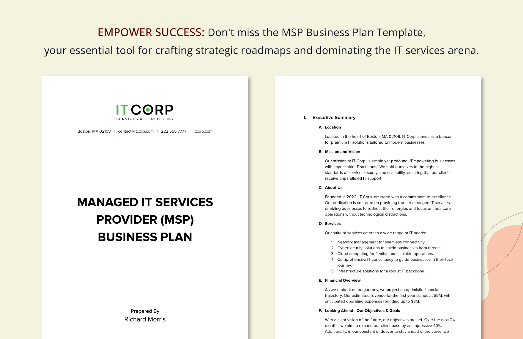 managed-it-services-provider-msp-business-plan-template-download-in