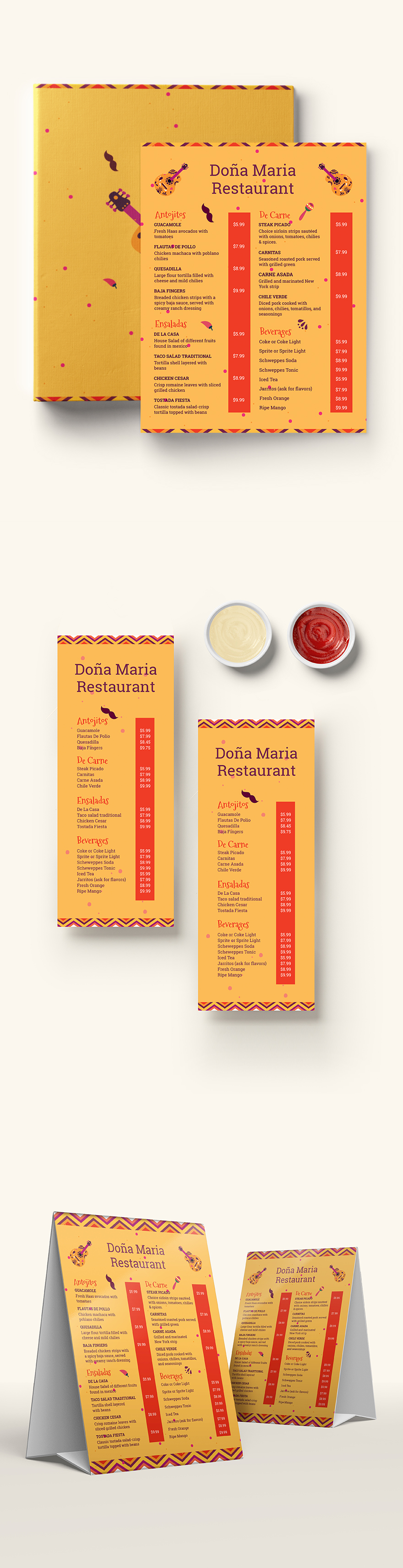 Creative Mexican Menu Template Google Docs Illustrator Word Apple 