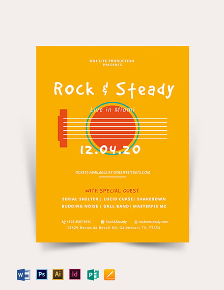 music-event-flyer-template