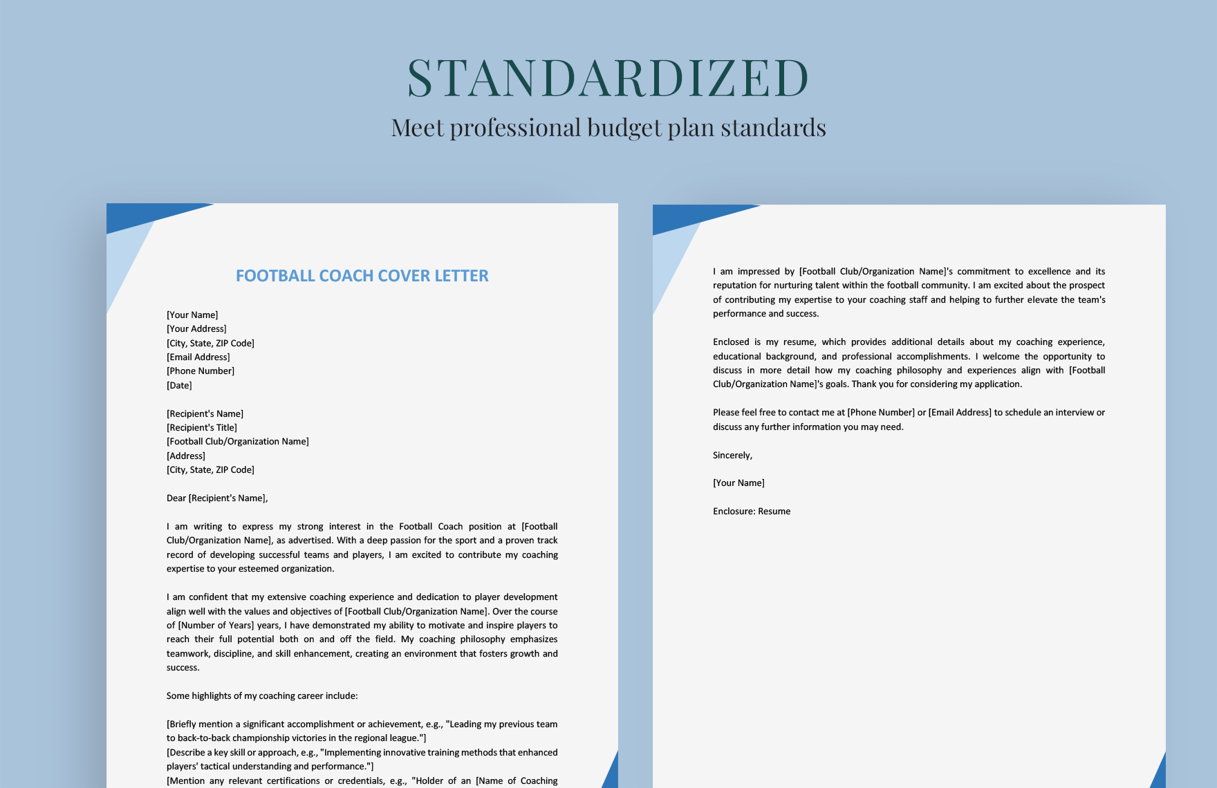 Football Coach Cover Letter