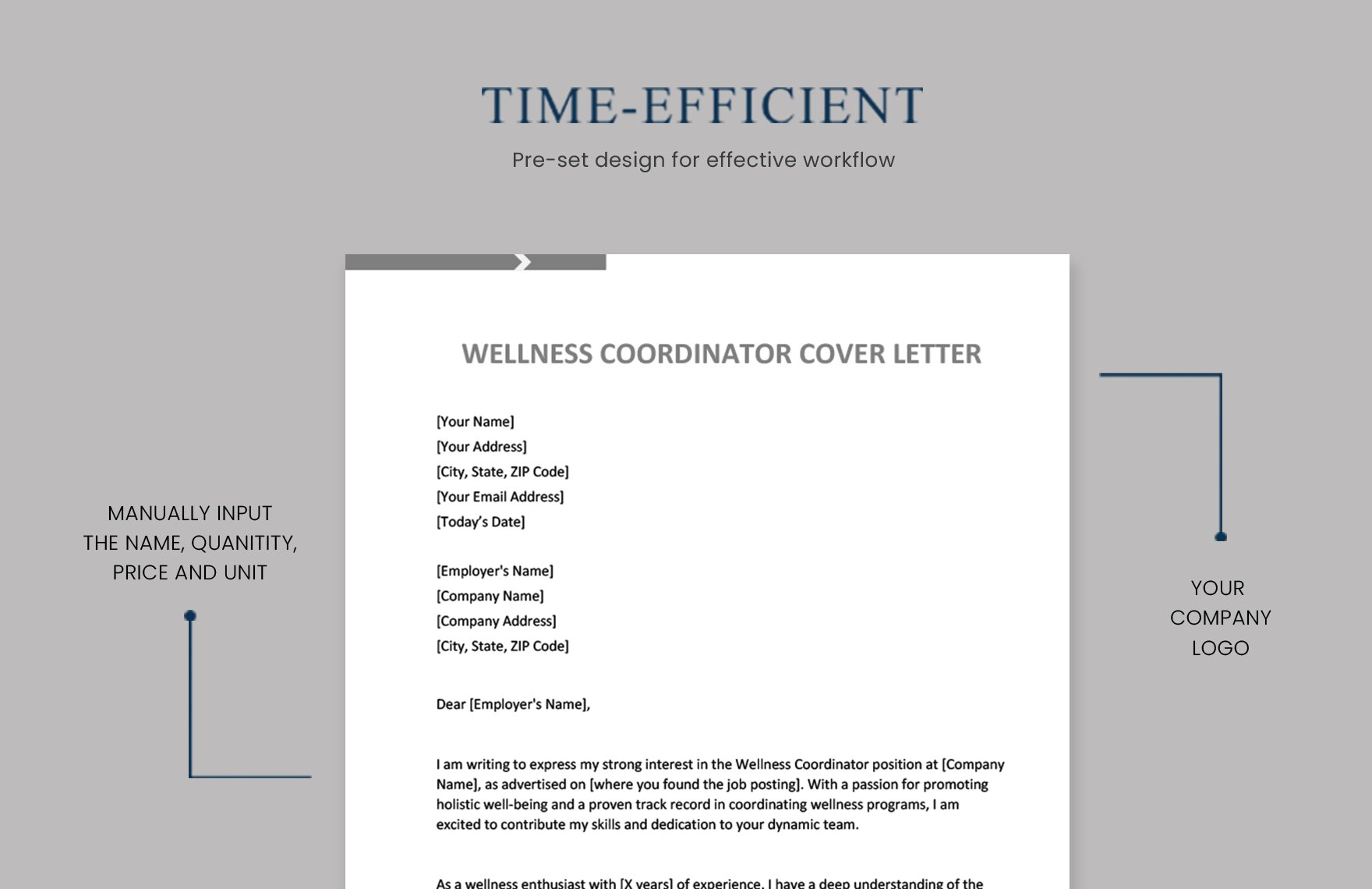 Wellness Coordinator Cover Letter
