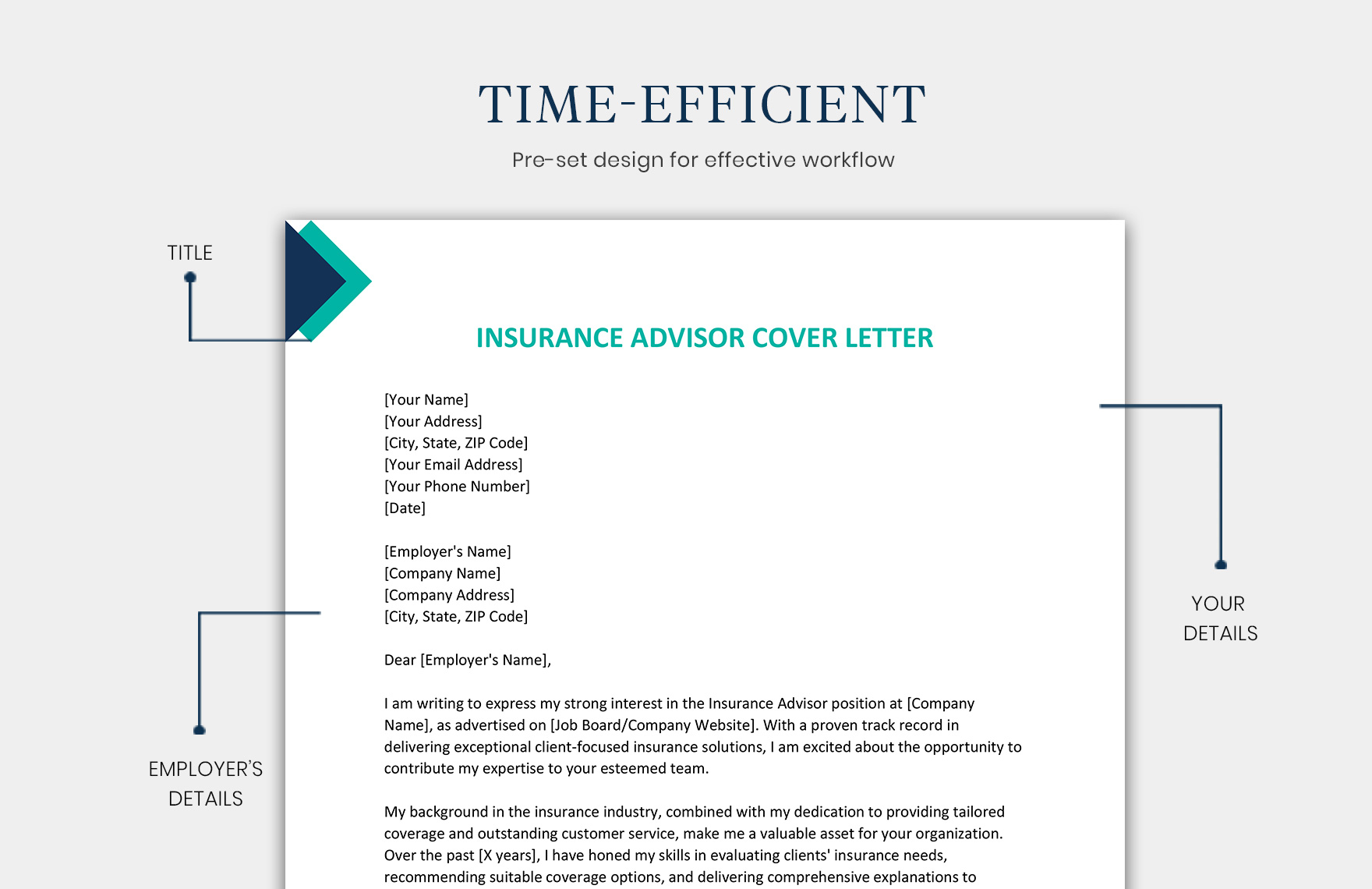 Insurance Advisor Cover Letter