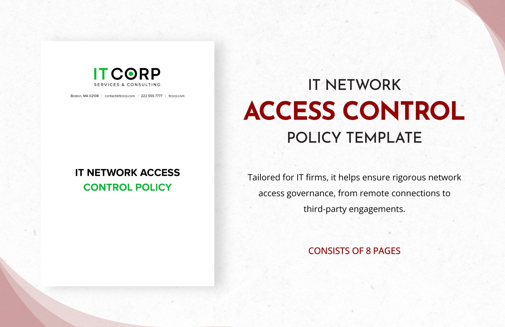IT Network Access Control Policy Template