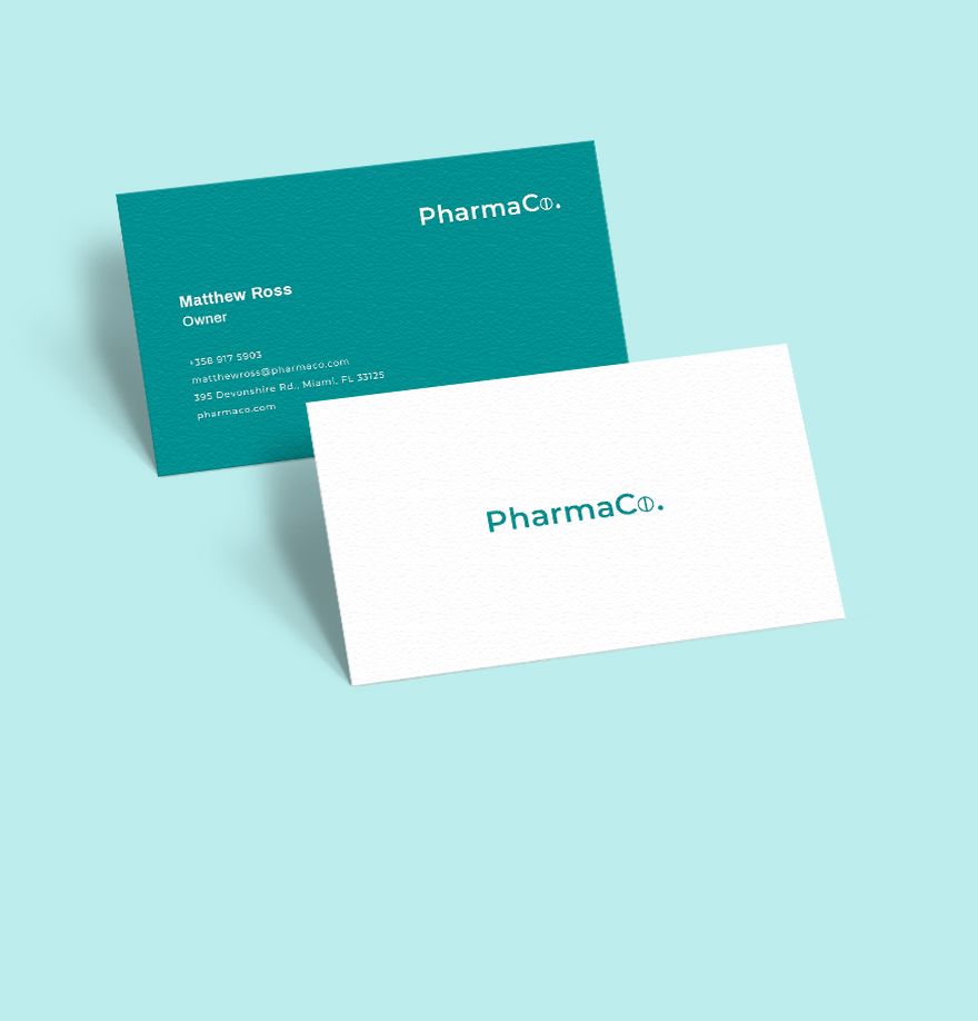 Pharmacy Business Card Template
