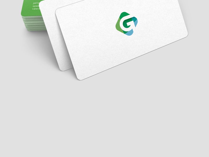 Software Engineer Business Card Editable