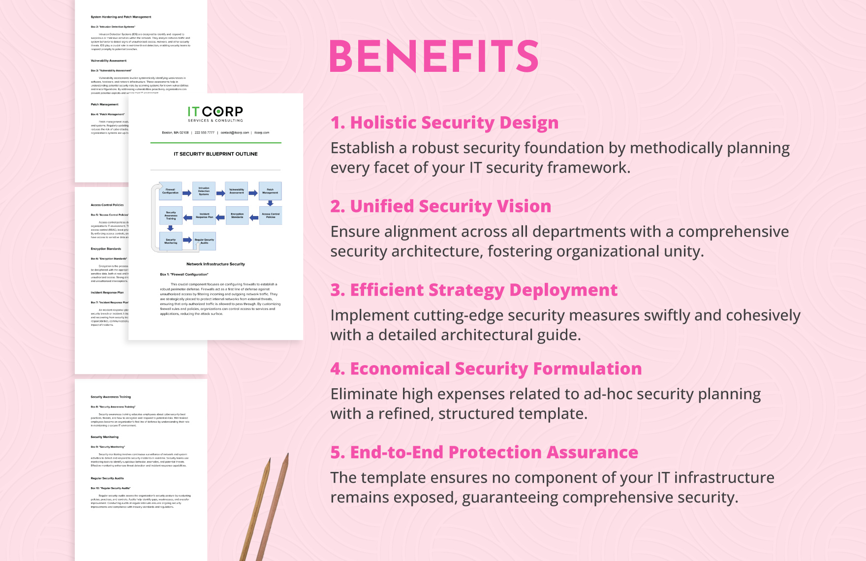 IT Security Blueprint Outline Template