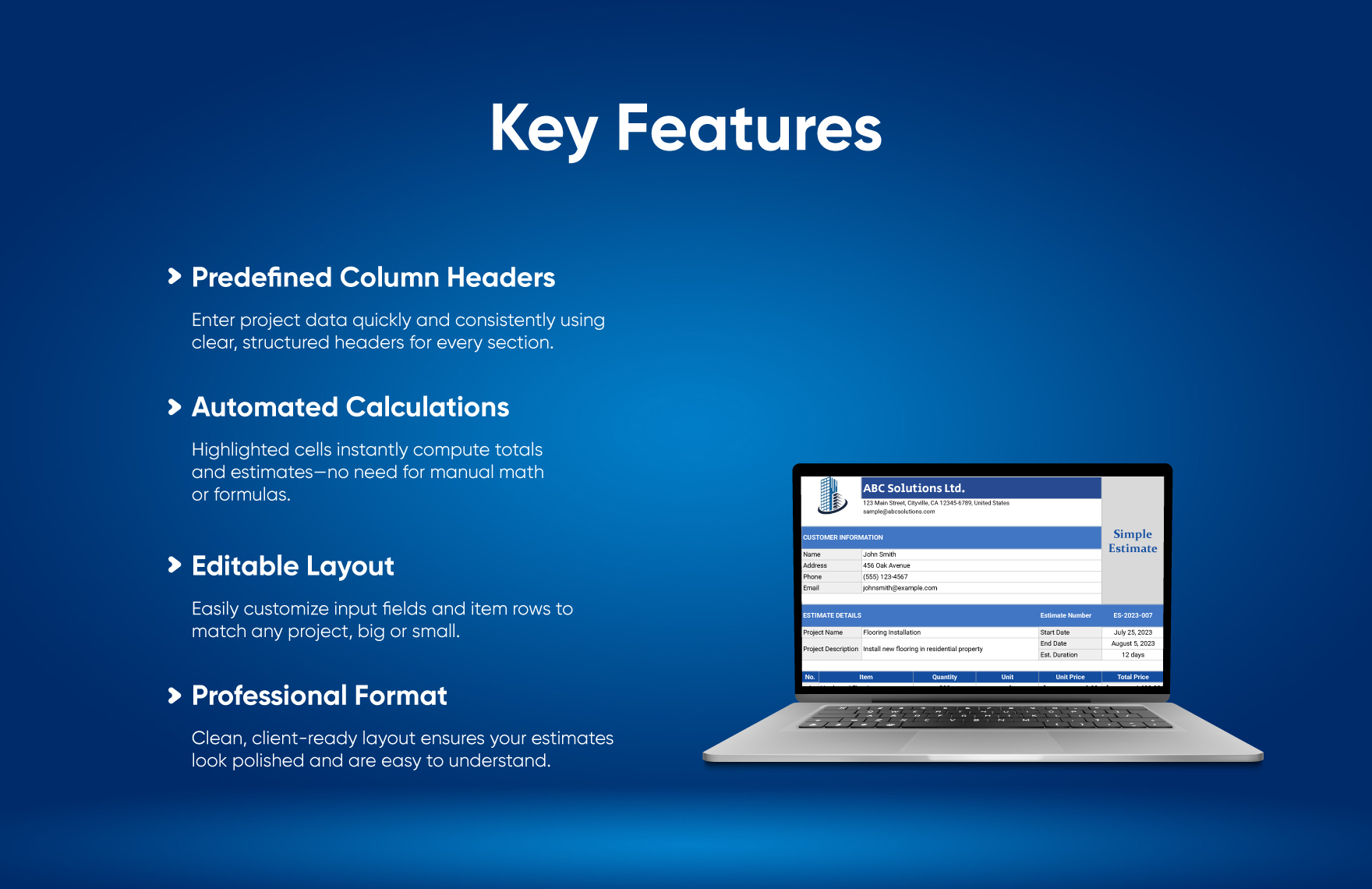 40+ Ultimate Estimation Template Bundle