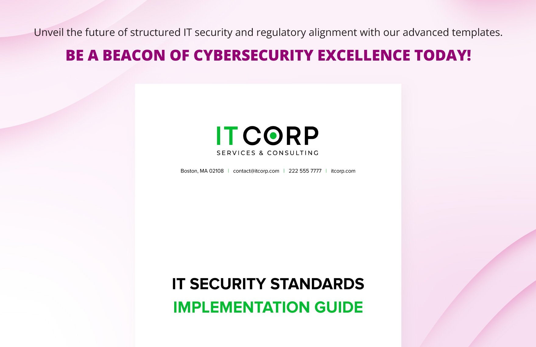 IT Security Standards Implementation Guide Template