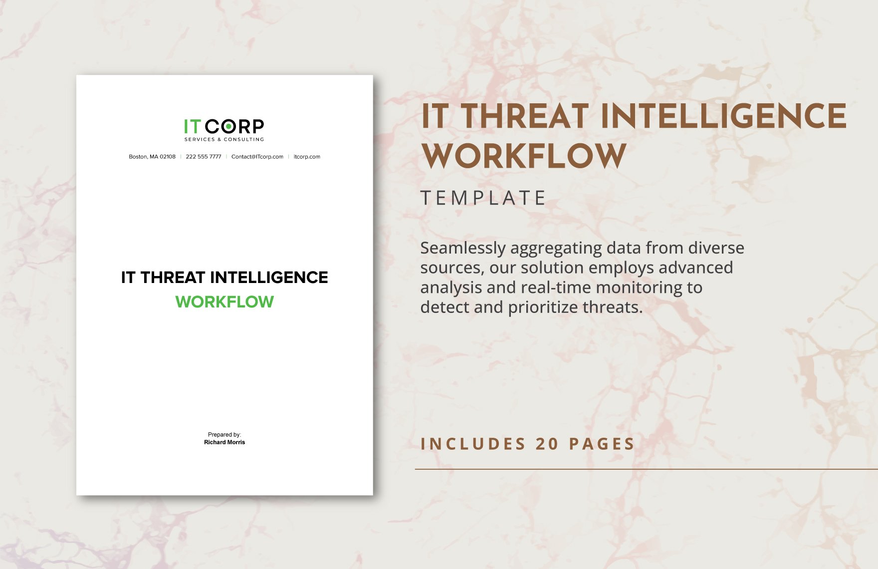 IT Threat Intelligence Workflow Template
