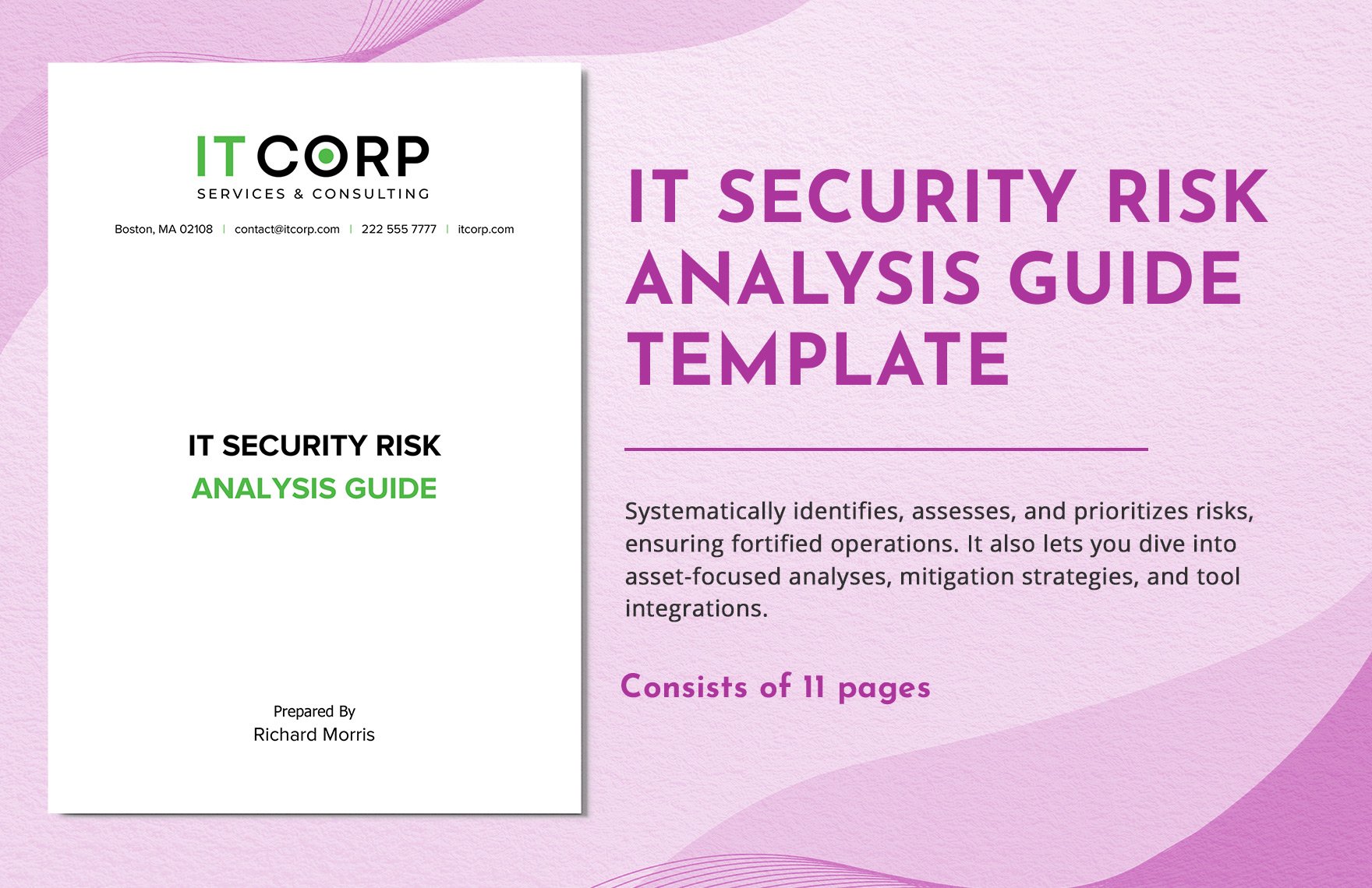 IT Security Risk Analysis Guide Template