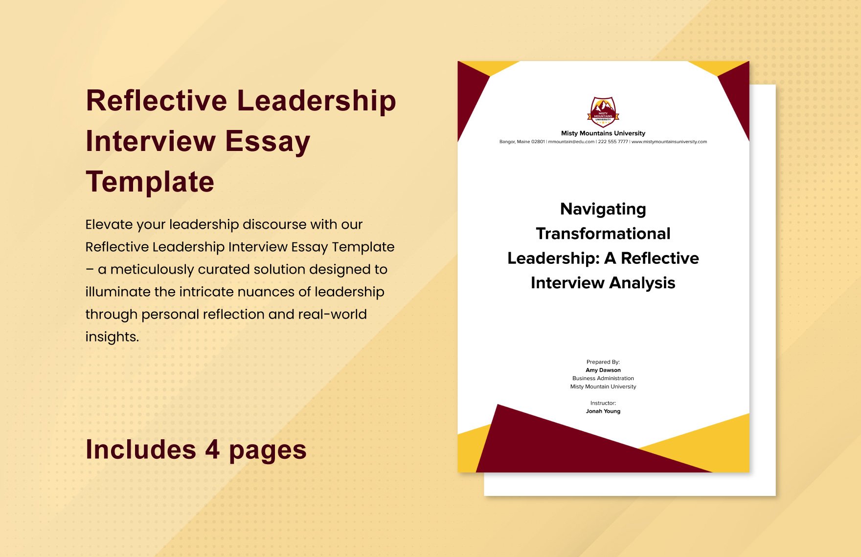 reflective-leadership-interview-essay