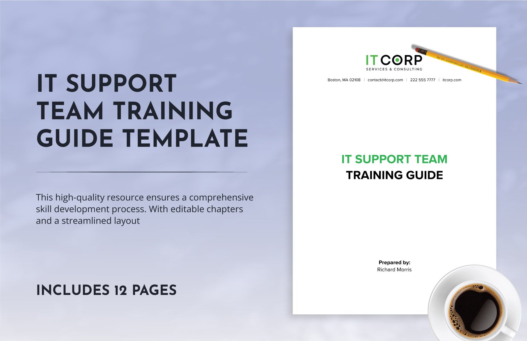 IT Support Team Training Guide Template