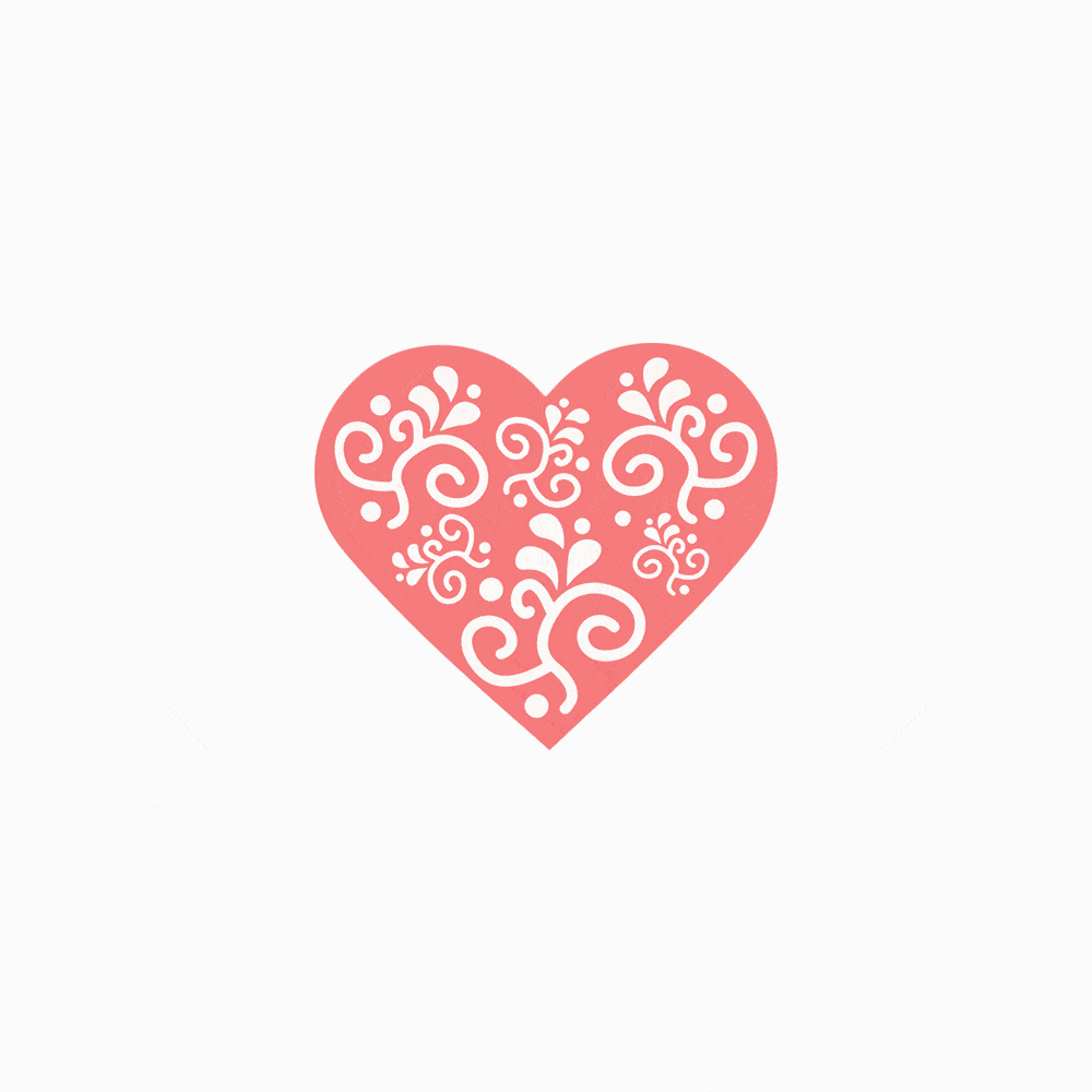Free Carved Heart Animated in GIF