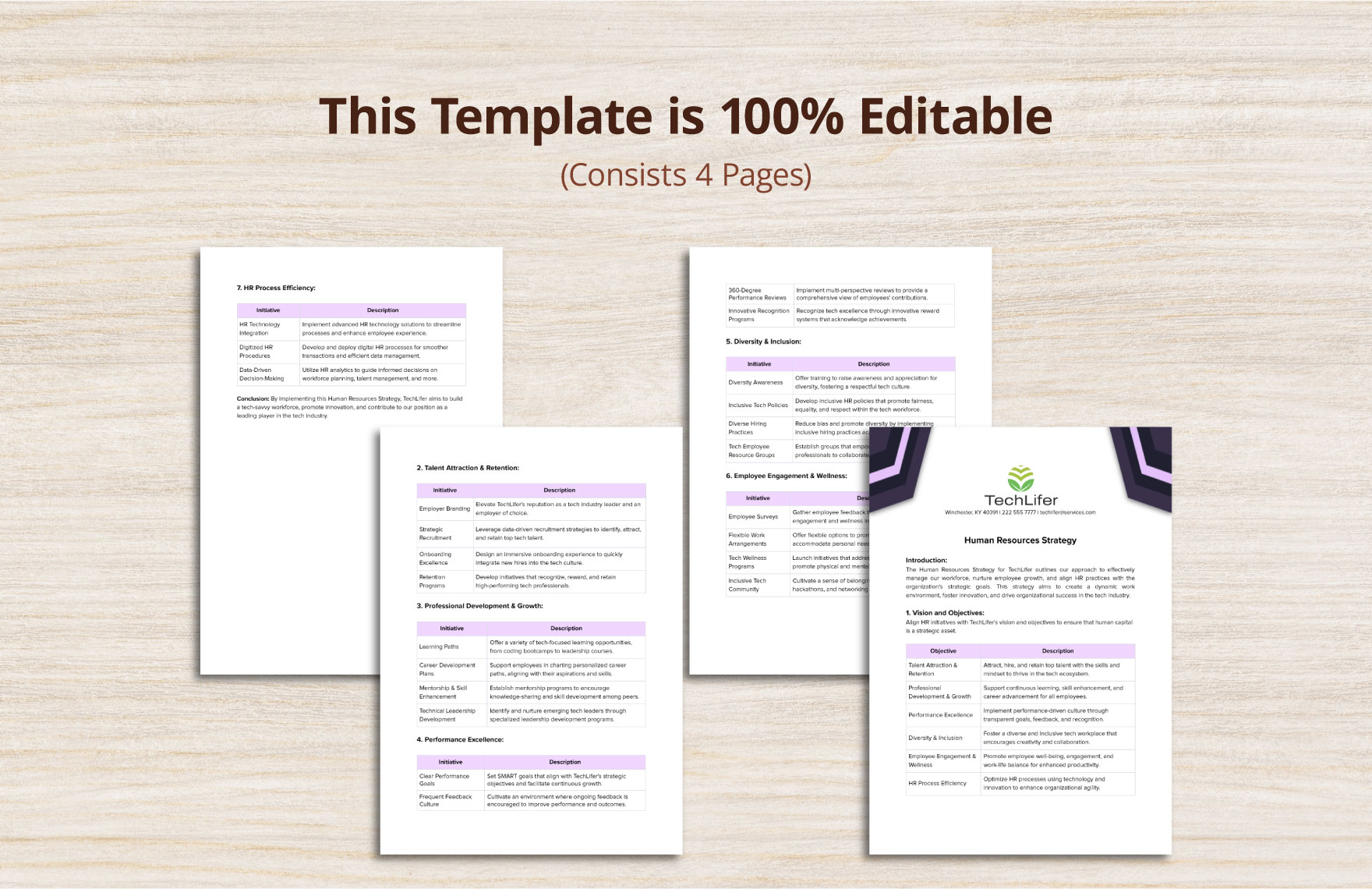 Human Resources Strategy Template