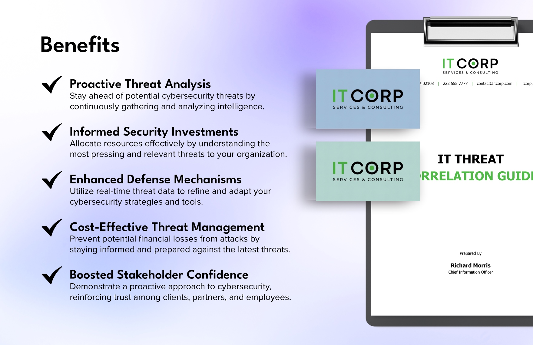 IT Threat Correlation Guide Template