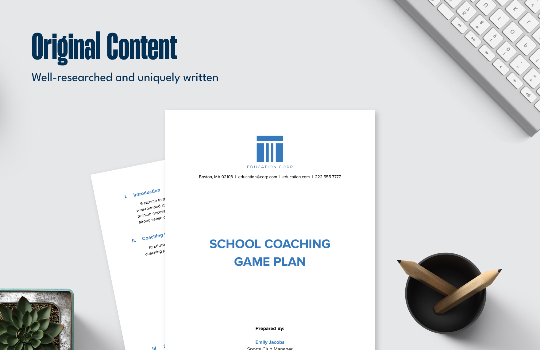 10 Education Coaches Management Template Bundle