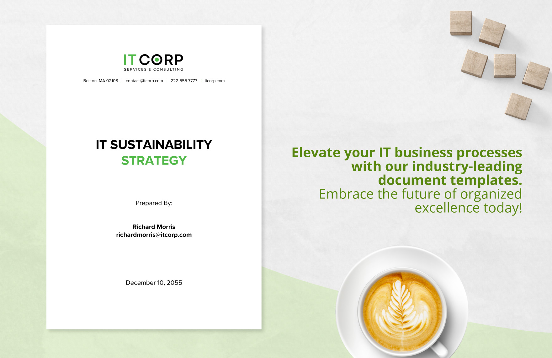 IT Sustainability Strategy Document Template