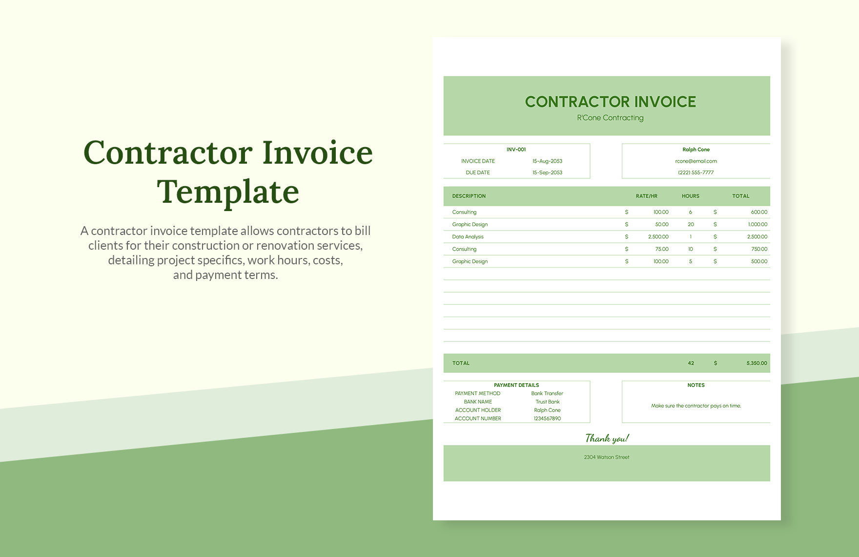 Contractor Appointment Letter Template - 5+ Free Word, PDF Format Download!