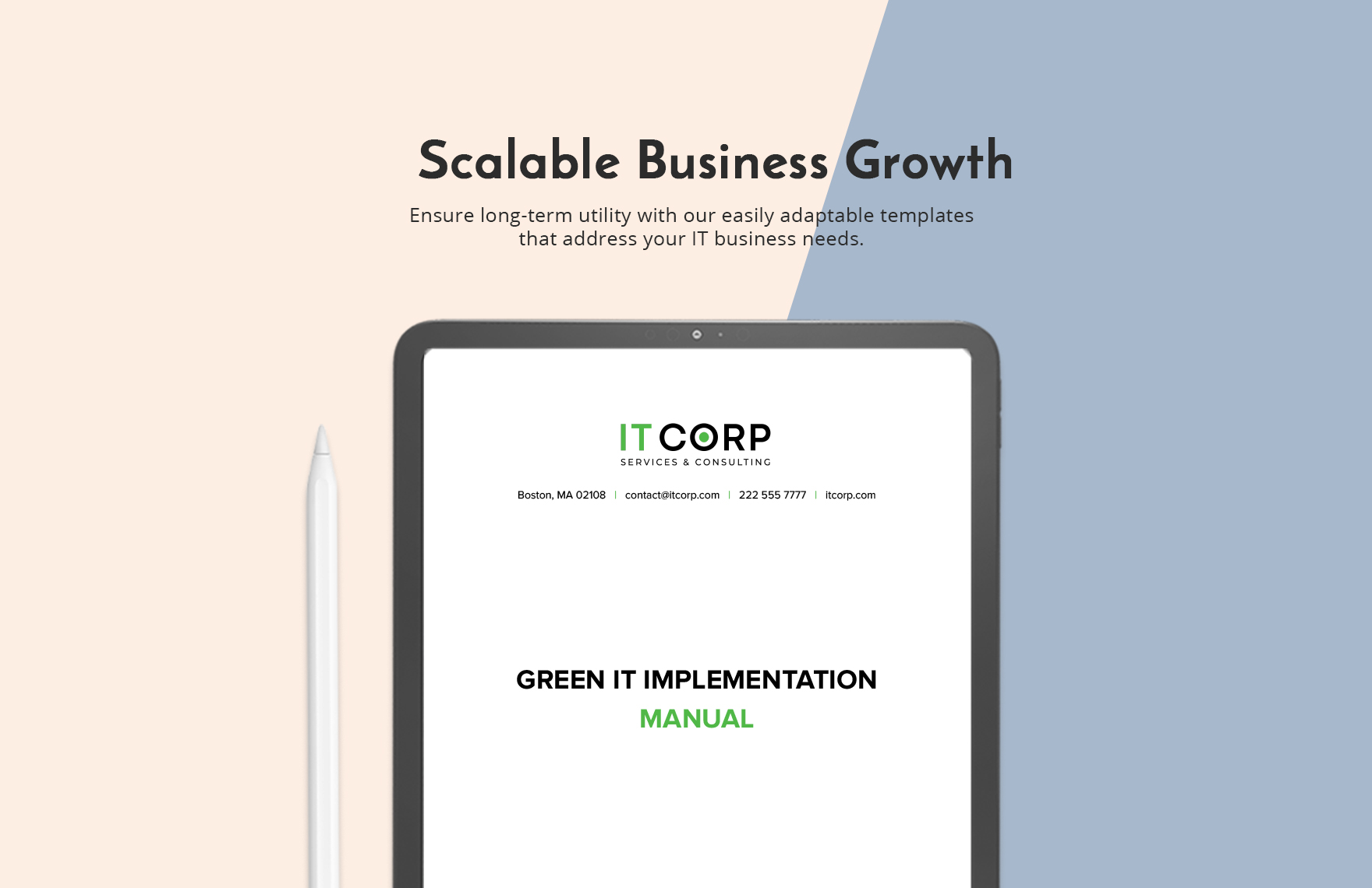 Green IT Implementation Manual Template