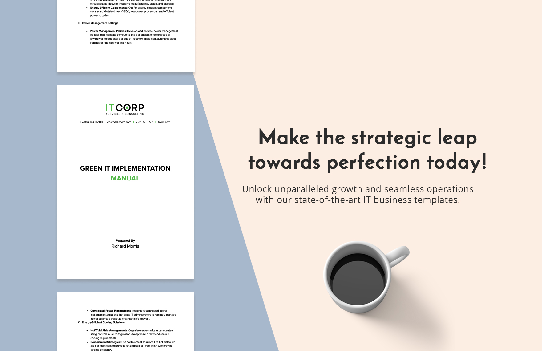 Green IT Implementation Manual Template