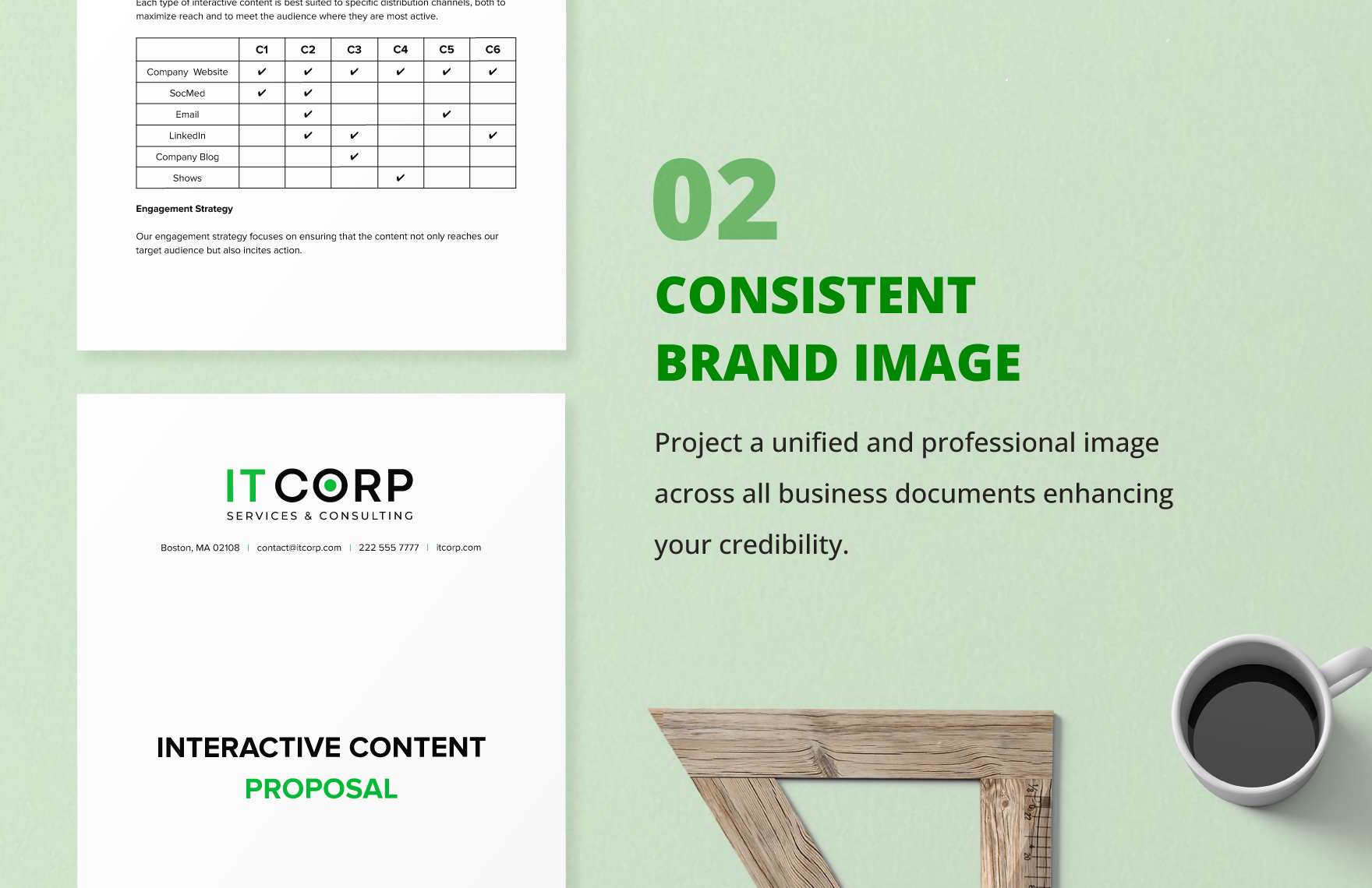 Interactive Content Proposal Template