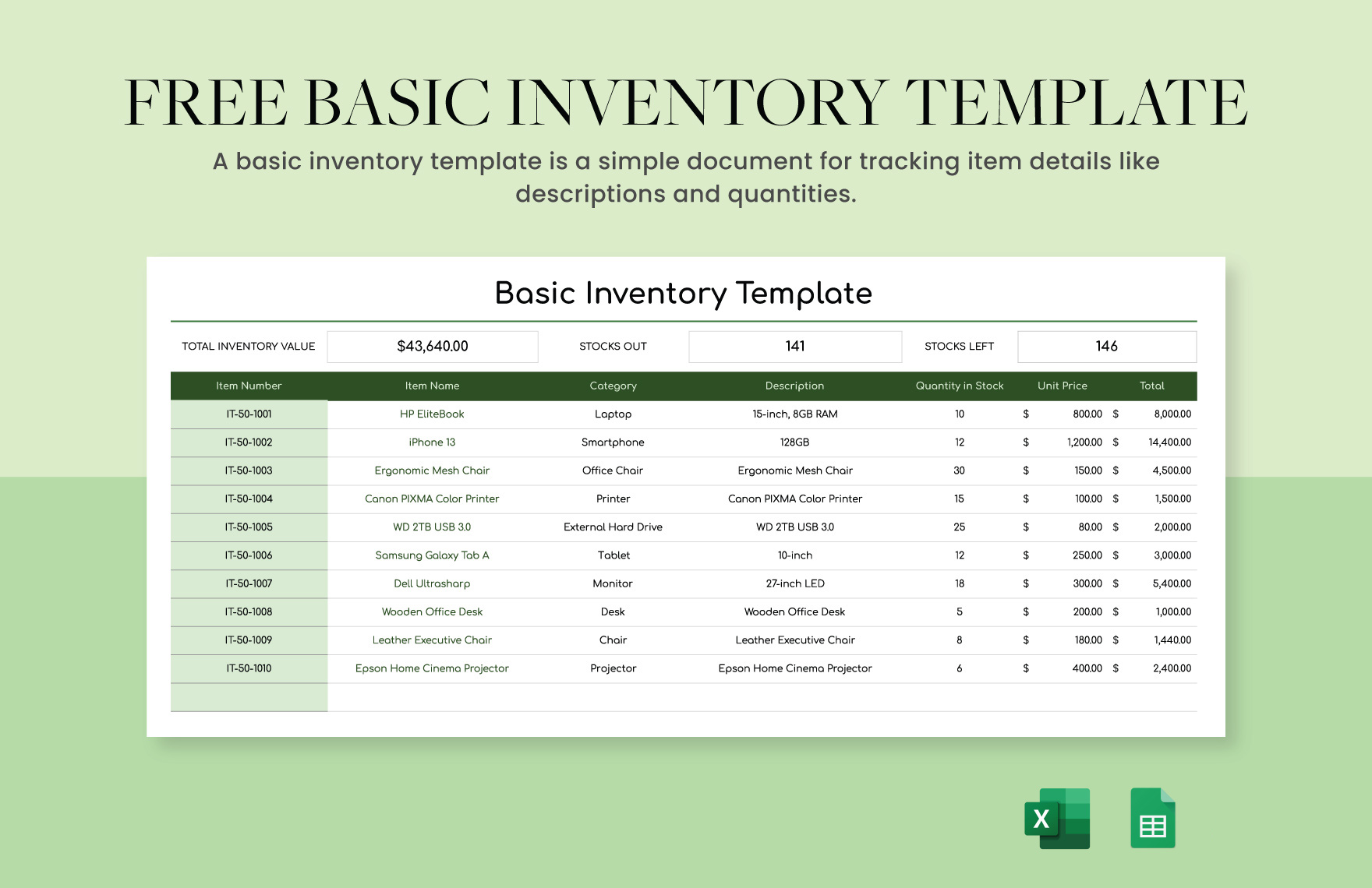 Simple Inventory Excel Template Best Sale Dakora co
