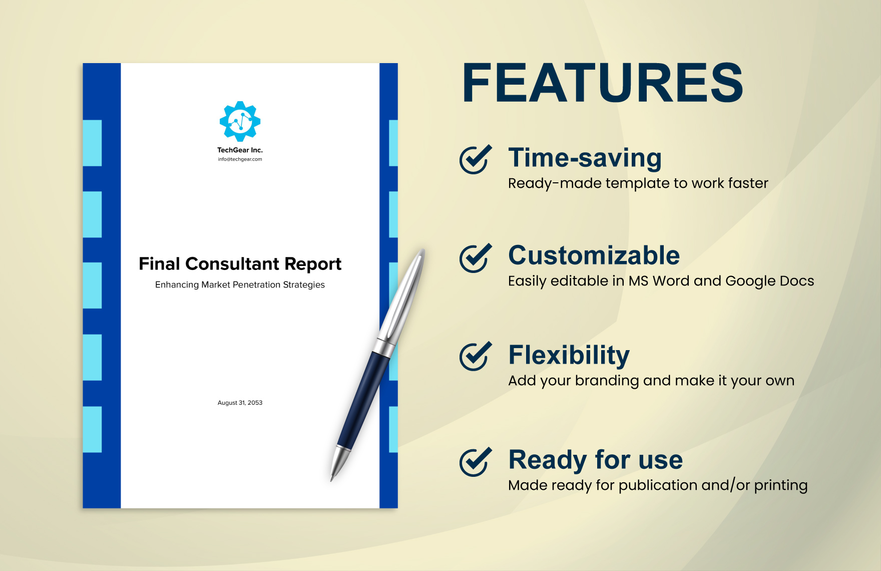 Final Consultant Report Template