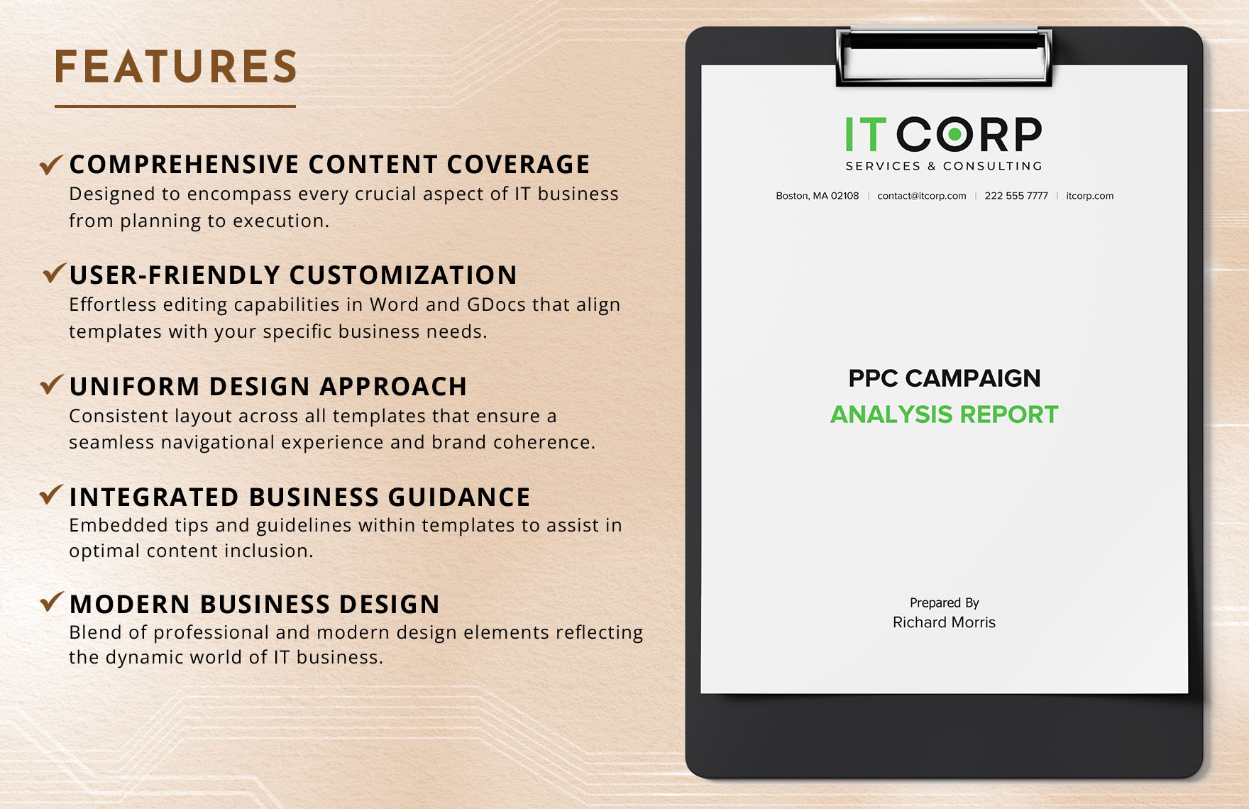 PPC Campaign Analysis Report Template