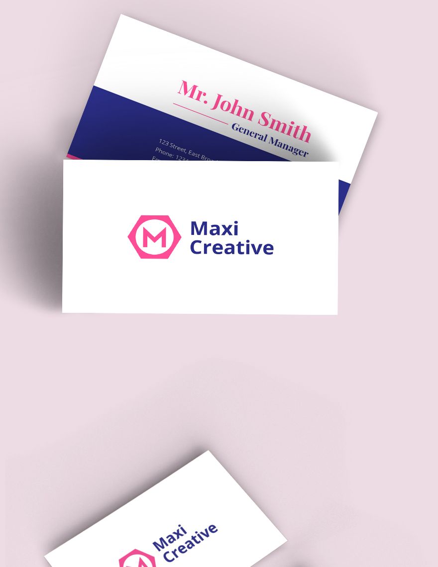 Creative Agency Business Card Template