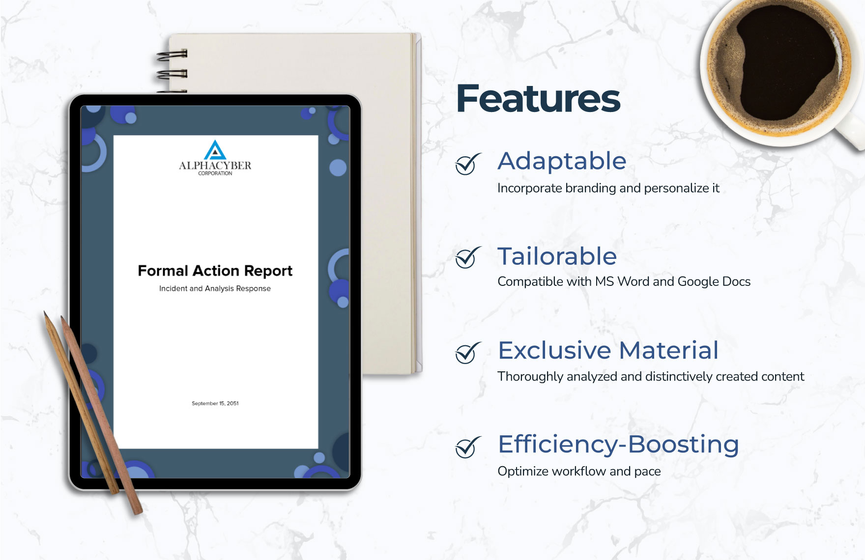 Formal Action Report Template
