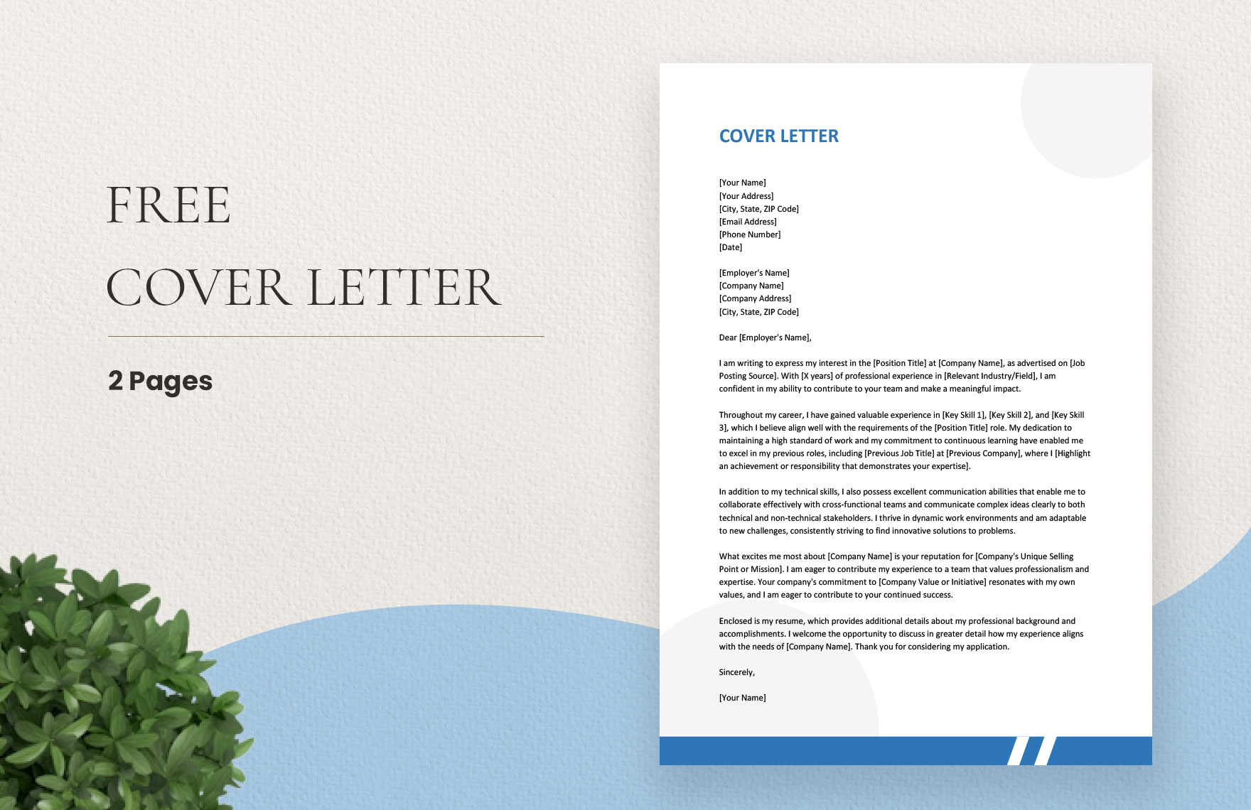 cover letter to download