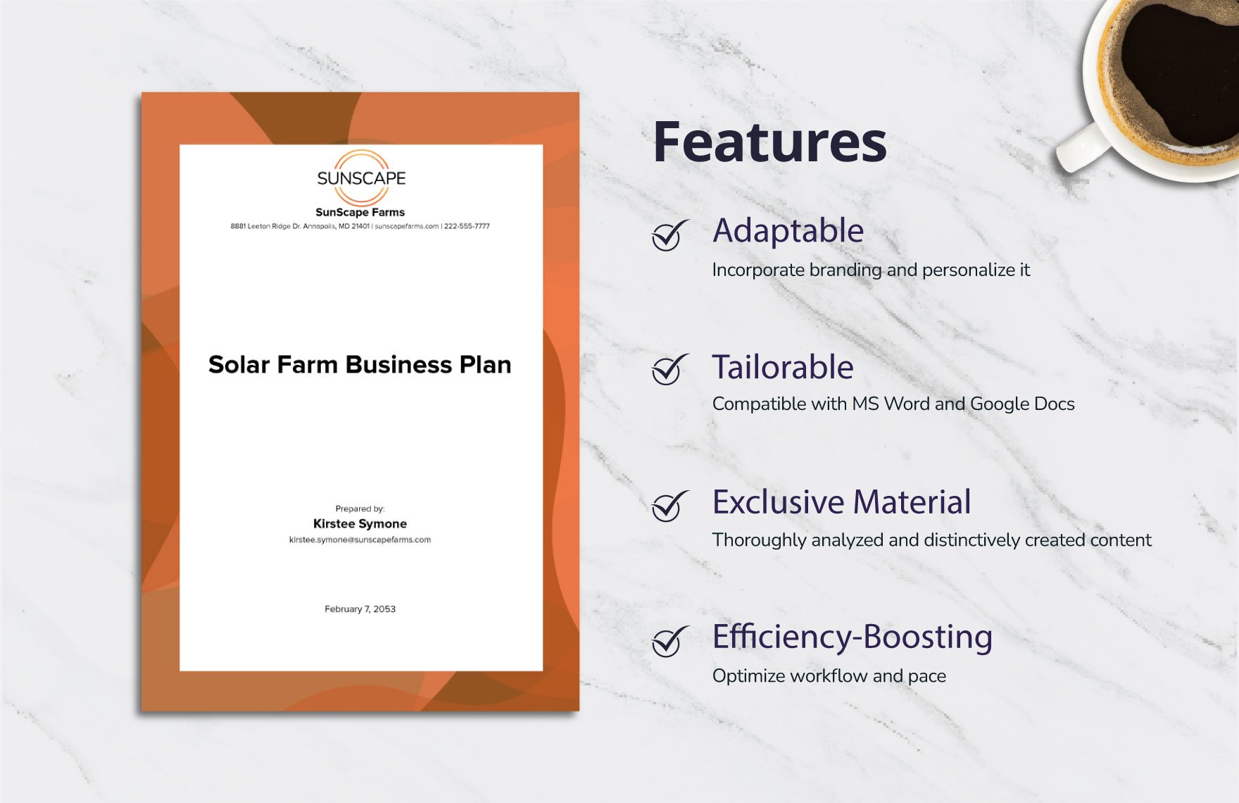 business plan solar farm pdf
